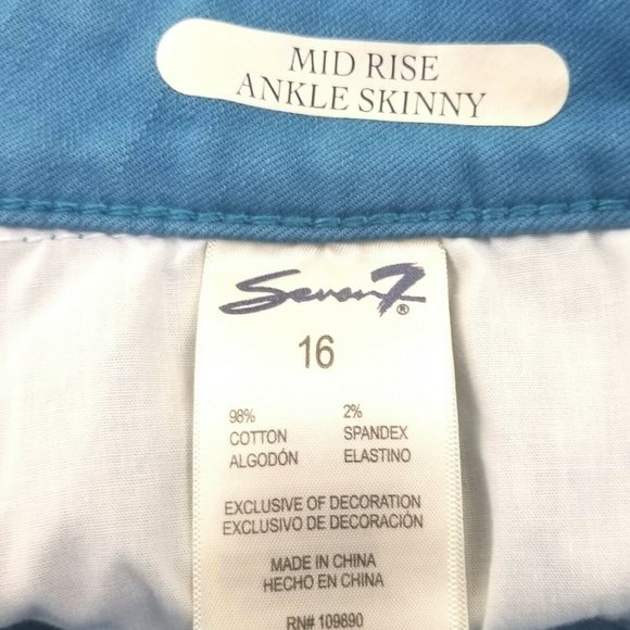 Seven7 Womens Jeans J5 - Picture 7 of 8